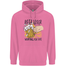 Alcohol Beer Taster Working for Free Funny Mens 80% Cotton Hoodie Azelea