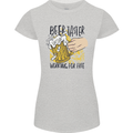 Alcohol Beer Taster Working for Free Funny Womens Petite Cut T-Shirt Sports Grey