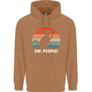 Alcohol Drinking Cat Ew People Mens 80% Cotton Hoodie Caramel Latte