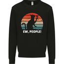 Alcohol Drinking Cat Ew People Mens Sweatshirt Jumper Black