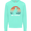 Alcohol Drinking Cat Ew People Mens Sweatshirt Jumper Peppermint