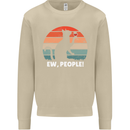 Alcohol Drinking Cat Ew People Mens Sweatshirt Jumper Sand