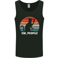 Alcohol Drinking Cat Ew People Mens Vest Tank Top Black
