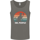 Alcohol Drinking Cat Ew People Mens Vest Tank Top Charcoal