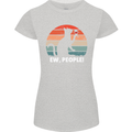 Alcohol Drinking Cat Ew People Womens Petite Cut T-Shirt Sports Grey