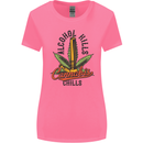 Alcohol Kills Cannabis Chills Weed Drugs Womens Wider Cut T-Shirt Azalea