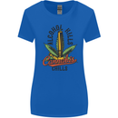 Alcohol Kills Cannabis Chills Weed Drugs Womens Wider Cut T-Shirt Royal Blue