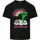 Alien Embrace Your Weirdness Funny LGBT Kids T-Shirt Childrens Black