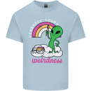 Alien Embrace Your Weirdness Funny LGBT Mens Cotton T-Shirt Tee Top Light Blue