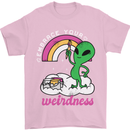 Alien Embrace Your Weirdness Funny LGBT Mens T-Shirt Cotton Gildan Light Pink