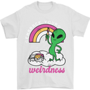 Alien Embrace Your Weirdness Funny LGBT Mens T-Shirt Cotton Gildan White