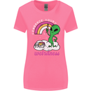 Alien Embrace Your Weirdness Funny LGBT Womens Wider Cut T-Shirt Azalea