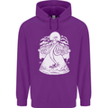 Alien Octopus Kraken Cthulhu Cow UFO Childrens Kids Hoodie Purple