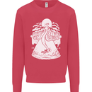 Alien Octopus Kraken Cthulhu Cow UFO Mens Sweatshirt Jumper Heliconia