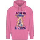 Alien UFO I Want to Be Leaving Childrens Kids Hoodie Azalea