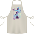 All I Need Is Snow and a Mountain Cotton Apron 100% Organic Natural