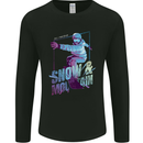 All I Need Is Snow and a Mountain Mens Long Sleeve T-Shirt Black