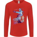 All I Need Is Snow and a Mountain Mens Long Sleeve T-Shirt Red