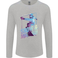 All I Need Is Snow and a Mountain Mens Long Sleeve T-Shirt Sports Grey