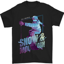 All I Need Is Snow and a Mountain Mens T-Shirt Cotton Gildan Black