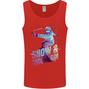 All I Need Is Snow and a Mountain Mens Vest Tank Top Red