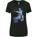 All I Need Is Snow and a Mountain Womens Wider Cut T-Shirt Black