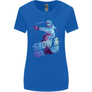 All I Need Is Snow and a Mountain Womens Wider Cut T-Shirt Royal Blue