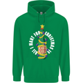 All I Want for Christmas Is Beer Childrens Kids Hoodie Irish Green