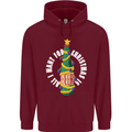 All I Want for Christmas Is Beer Childrens Kids Hoodie Maroon