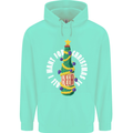 All I Want for Christmas Is Beer Childrens Kids Hoodie Peppermint