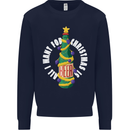 All I Want for Christmas Is Beer Kids Sweatshirt Jumper Navy Blue