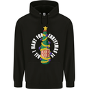 All I Want for Christmas Is Beer Mens 80% Cotton Hoodie Black