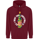 All I Want for Christmas Is Beer Mens 80% Cotton Hoodie Maroon