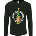 All I Want for Christmas Is Beer Mens Long Sleeve T-Shirt Black