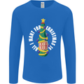 All I Want for Christmas Is Beer Mens Long Sleeve T-Shirt Royal Blue