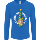All I Want for Christmas Is Beer Mens Long Sleeve T-Shirt Royal Blue