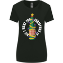 All I Want for Christmas Is Beer Womens Wider Cut T-Shirt Black