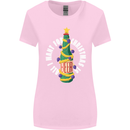 All I Want for Christmas Is Beer Womens Wider Cut T-Shirt Light Pink