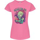 All Mad Here Alien Magic Mushrooms Womens Petite Cut T-Shirt Azalea