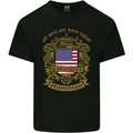 All Men Are Born Equal American America USA Mens Cotton T-Shirt Tee Top Black