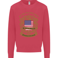 All Men Are Born Equal American America USA Mens Sweatshirt Jumper Heliconia