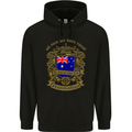 All Men Are Born Equal Australian Australia Childrens Kids Hoodie Black