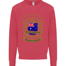All Men Are Born Equal Australian Australia Mens Sweatshirt Jumper Heliconia