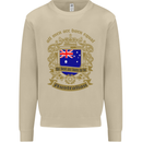 All Men Are Born Equal Australian Australia Mens Sweatshirt Jumper Sand
