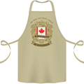 All Men Are Born Equal Canadian Canada Cotton Apron 100% Organic Khaki