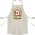 All Men Are Born Equal Canadian Canada Cotton Apron 100% Organic Natural