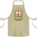 All Men Are Born Equal English England Cotton Apron 100% Organic Khaki