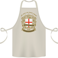 All Men Are Born Equal English England Cotton Apron 100% Organic Natural