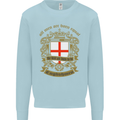 All Men Are Born Equal English England Kids Sweatshirt Jumper Light Blue
