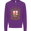 All Men Are Born Equal English England Kids Sweatshirt Jumper Purple